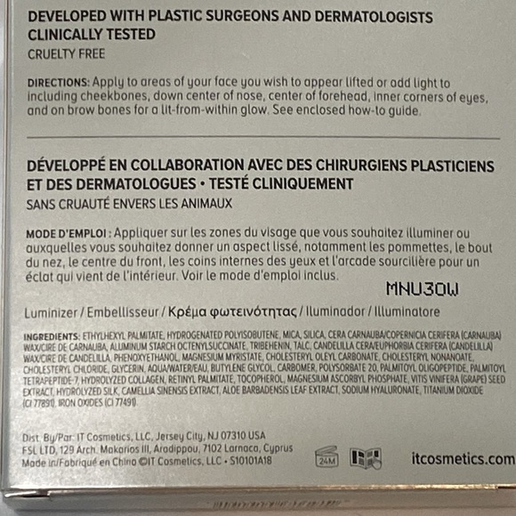 It Cosmetics Hello Light Creme Luminizer anti aging New in box - Picture 6 of 6